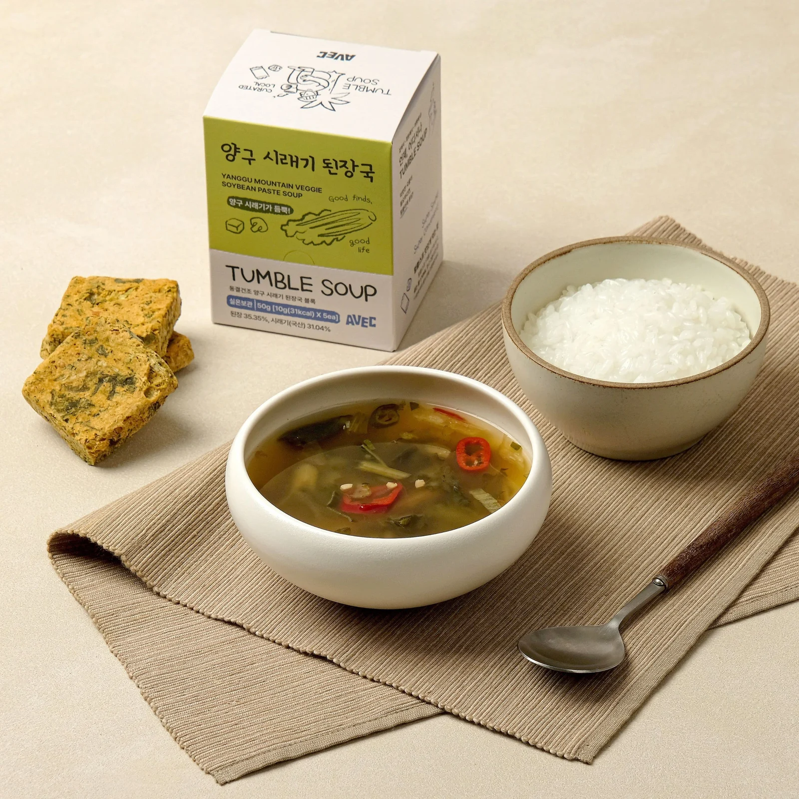 TUMBLESOUP yanggu mountain soybean paste soup